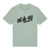deja-vu-geschichte-logo-schwarz__stanley-stella-creator-2-0__aloe__front-main Logo-Shirt aus Baumwolle | unisex, bio, OEKOTEX-100, schwarzer Druck | 🛜 DÉJÀ-VU GESCHICHTE