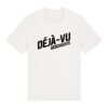 deja-vu-geschichte-logo-schwarz__stanley-stella-creator-2-0__offwhite__front-main Logo-Shirt aus Baumwolle | unisex, bio, OEKOTEX-100, schwarzer Druck | 🛜 DÉJÀ-VU GESCHICHTE