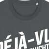 Logo-Shirt aus Baumwolle | unisex, bio, OEKOTEX-100, weißer Druck | 🛜 DÉJÀ-VU GESCHICHTE
