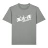 Logo-Shirt aus Baumwolle | unisex, bio, OEKOTEX-100, weißer Druck | 🛜 DÉJÀ-VU GESCHICHTE