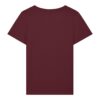 enganliegendes Cover-Shirt mit Taille | Damen, 155 g/m², weißer Druck | 🛜 DÉJÀ-VU GESCHICHTE