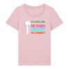 „Ich höre leise Stimmen“-Podcast-♥️-Shirt | Damen, bio, OEKOTEX-100, diverse Farben