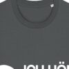 „Ich höre leise Stimmen“-Podcast-♥️-Shirt | unisex, bio, OEKOTEX-100, weißer Druck
