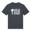 „Ich höre leise Stimmen“-Podcast-♥️-Shirt | unisex, bio, OEKOTEX-100, weißer Druck