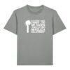 „Ich höre leise Stimmen“-Podcast-♥️-Shirt | unisex, bio, OEKOTEX-100, weißer Druck