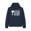leise-stimmen-weiss__stanley-stella-gamechanger__french-navy__front-main „Ich höre leise Stimmen“-Podcast-❤️-Hoodie | unisex, extrem kuschelig, OEKOTEXT 100, recycelt, weißer Druck