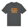 liedermacher-innen-logo__stanley-stella-creator-2-0__anthracite__front-main Logoshirt für Musik- und Podcastfans | unisex, bio, OEKOTEX-100, diverse Farben | 🛜 LIEDER:MACHER:INNEN