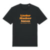 liedermacher-innen-logo__stanley-stella-creator-2-0__black__front-main Logoshirt für Musik- und Podcastfans | unisex, bio, OEKOTEX-100, diverse Farben | 🛜 LIEDER:MACHER:INNEN