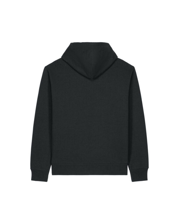 liedermacher-innen-logo__stanley-stella-gamechanger__black__back-main Logo-Hoodie | unisex, bio, OEKOTEX-100, diverse Farben | 🛜 LIEDER:MACHER:INNEN