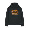 liedermacher-innen-logo__stanley-stella-gamechanger__black__front-main Logo-Hoodie | unisex, bio, OEKOTEX-100, diverse Farben | 🛜 LIEDER:MACHER:INNEN