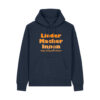 liedermacher-innen-logo__stanley-stella-gamechanger__french-navy__front-main Logo-Hoodie | unisex, bio, OEKOTEX-100, diverse Farben | 🛜 LIEDER:MACHER:INNEN