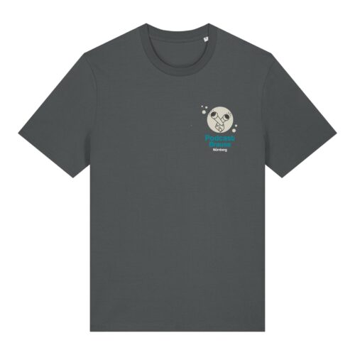 Cover-Shirt aus Baumwolle | unisex, bio, OEKOTEX-100, diverse Farben | 🛜 PODCAST-BRAUSE