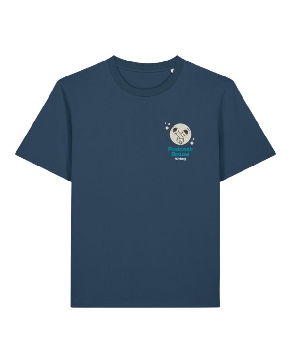 podcast-brause-cover__stanley-stella-creator-2-0__deepteal__front-main Cover-Shirt aus Baumwolle | unisex, bio, OEKOTEX-100, diverse Farben | 🛜 PODCAST-BRAUSE