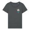 podcast-brause-cover__stanley-stella-expresser-2-0__anthracite__front-main enganliegendes Cover-Shirt mit Taille | Damen, 155 g/m², verschiedene Farben | 🛜 PODCAST-BRAUSE