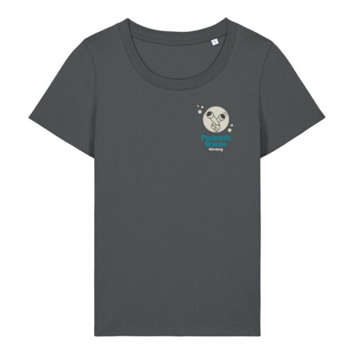 enganliegendes Cover-Shirt mit Taille | Damen, 155 g/m², verschiedene Farben | 🛜 PODCAST-BRAUSE