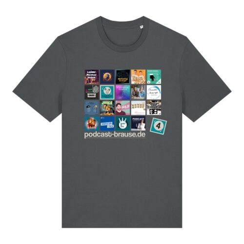 Staffel-4-Shirt aus Baumwolle | unisex, bio, OEKOTEX-100, diverse Farben | 🛜 PODCAST-BRAUSE