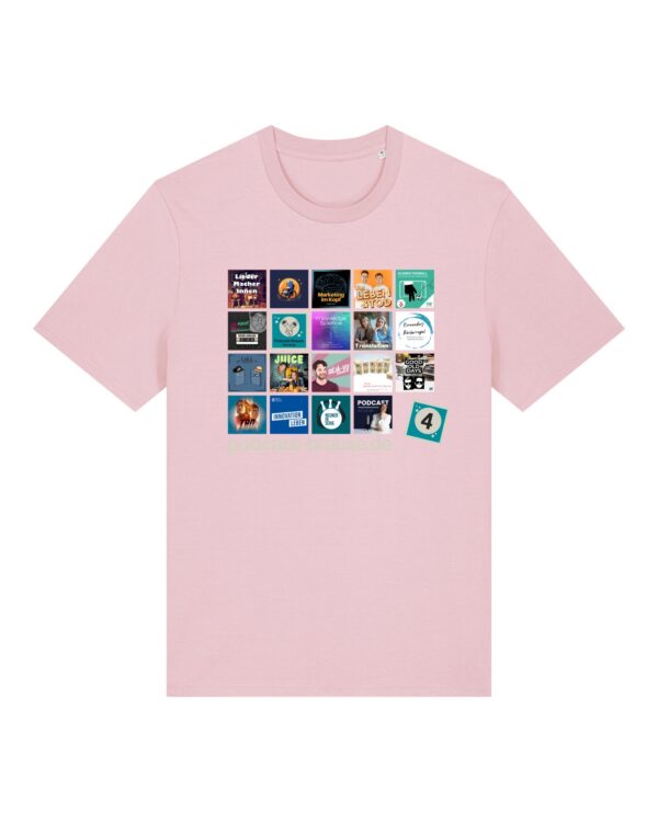 Staffel-4-Shirt aus Baumwolle | unisex, bio, OEKOTEX-100, diverse Farben | 🛜 PODCAST-BRAUSE