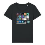 Staffel-4-Shirt aus Baumwolle | Damen, bio, OEKOTEX-100, enganliegend | 🛜 PODCAST-BRAUSE