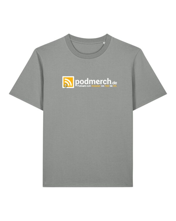 podmerch-supporter__stanley-stella-creator-2-0__misty-grey__front-main Supporter-Shirt | unisex, bio, OEKOTEX-100, diverse Farben | 🤩 PODMERCH.de