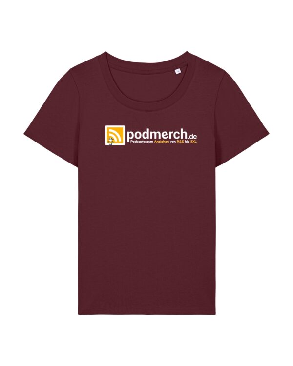 enganliegendes Supporter-Shirt | Damen, bio, OEKOTEX-100, diverse Farben | 🤩 PODMERCH.de