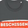 schmerzenssache-beschissen__stanley-stella-creator-2-0__anthracite__front-detail „Na, wie geht's?“-Shirt aus Baumwolle | unisex, bio, OEKOTEX-100, diverse Farben | 🛜 SCHMERZENSSACHE