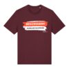schmerzenssache-beschissen__stanley-stella-creator-2-0__burgundy__front-main „Na, wie geht's?“-Shirt aus Baumwolle | unisex, bio, OEKOTEX-100, diverse Farben | 🛜 SCHMERZENSSACHE