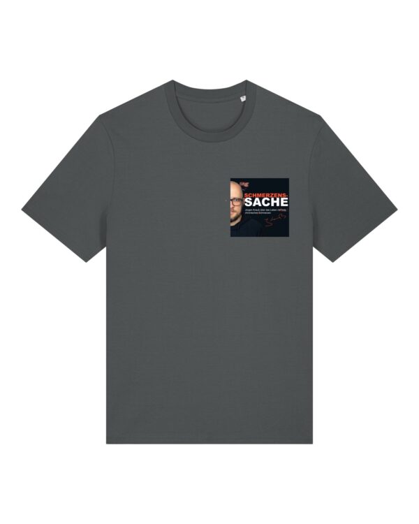 Cover-Shirt aus Baumwolle | unisex, bio, OEKOTEX-100, diverse Farben | 🛜 SCHMERZENSSACHE