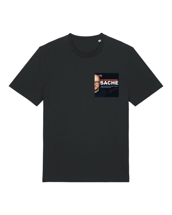 Cover-Shirt aus Baumwolle | unisex, bio, OEKOTEX-100, diverse Farben | 🛜 SCHMERZENSSACHE