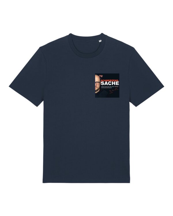 Cover-Shirt aus Baumwolle | unisex, bio, OEKOTEX-100, diverse Farben | 🛜 SCHMERZENSSACHE