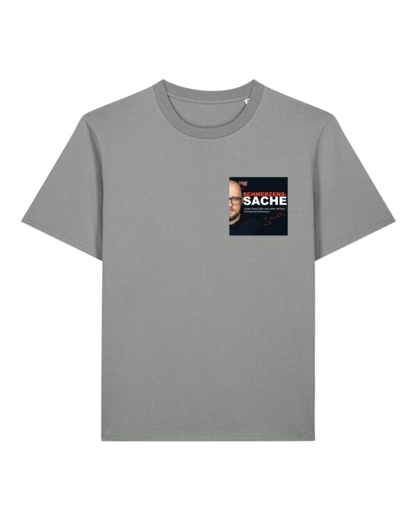 Cover-Shirt aus Baumwolle | unisex, bio, OEKOTEX-100, diverse Farben | 🛜 SCHMERZENSSACHE