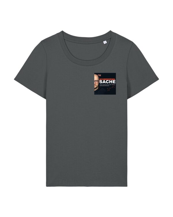 enganliegendes Cover-Shirt mit Taille | Damen, 155 g/m², verschiedene Farben | 🛜 SCHMERZENSSACHE