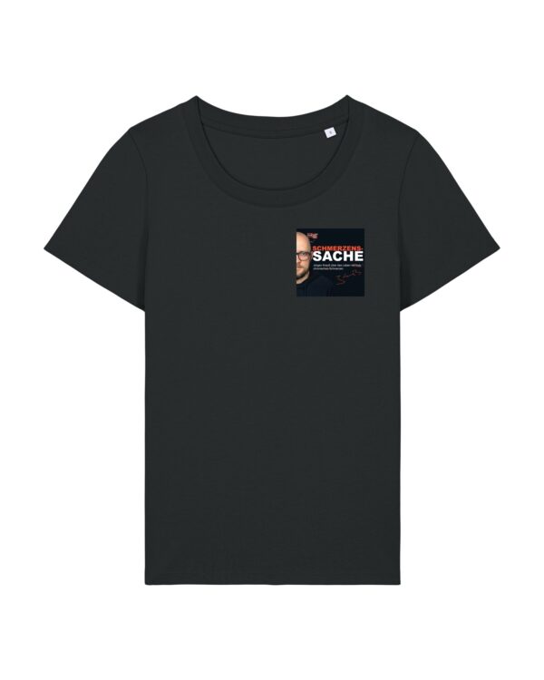 enganliegendes Cover-Shirt mit Taille | Damen, 155 g/m², verschiedene Farben | 🛜 SCHMERZENSSACHE
