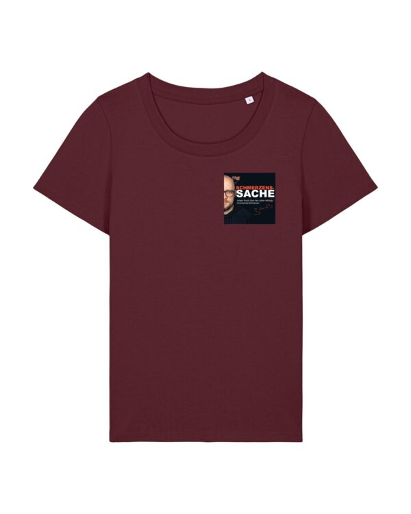 enganliegendes Cover-Shirt mit Taille | Damen, 155 g/m², verschiedene Farben | 🛜 SCHMERZENSSACHE