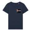 enganliegendes Cover-Shirt mit Taille | Damen, 155 g/m², verschiedene Farben | 🛜 SCHMERZENSSACHE