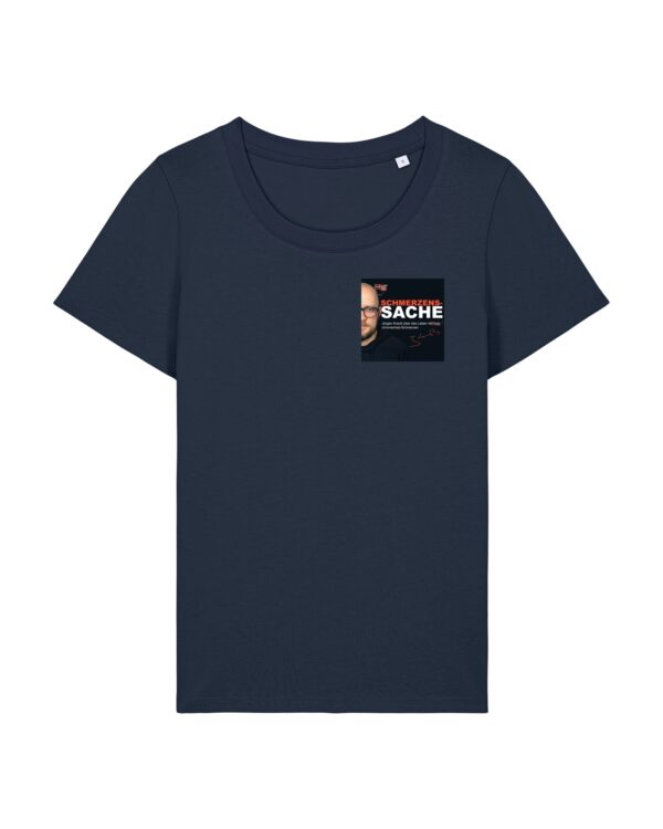 enganliegendes Cover-Shirt mit Taille | Damen, 155 g/m², verschiedene Farben | 🛜 SCHMERZENSSACHE