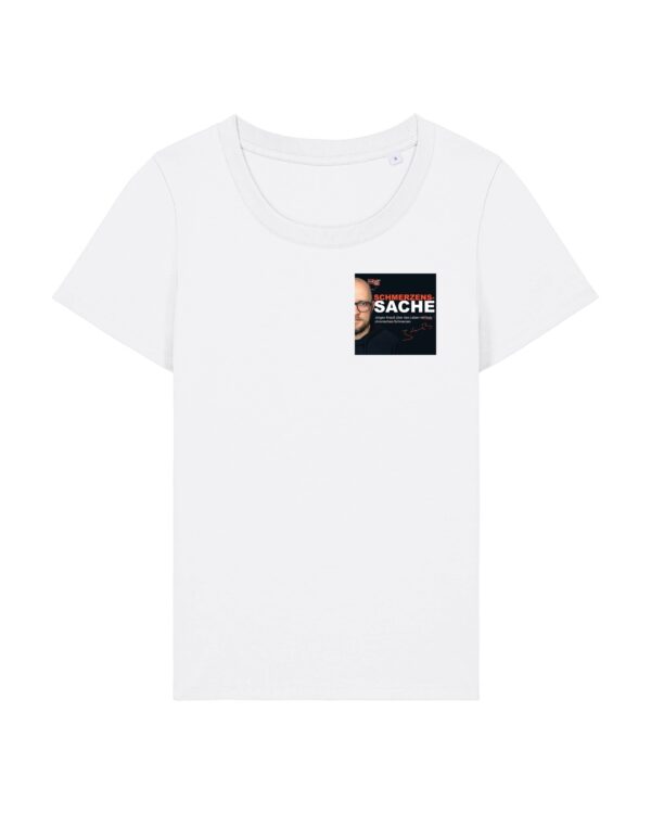 enganliegendes Cover-Shirt mit Taille | Damen, 155 g/m², verschiedene Farben | 🛜 SCHMERZENSSACHE