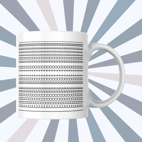 botschaft-keramiktasse-front Keramiktasse mit versteckter Botschaft | 325 ml, weiß | 🛜 SCHMERZENSSACHE