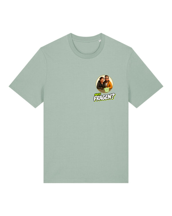 gerissen-wie-ein-lamm-comic-sm__stanley-stella-creator-2-0__aloe__front-main Comic-Shirt Brustdruck | unisex, bio, OEKOTEX-100 | 🛜 GERISSEN WIE EIN LAMM