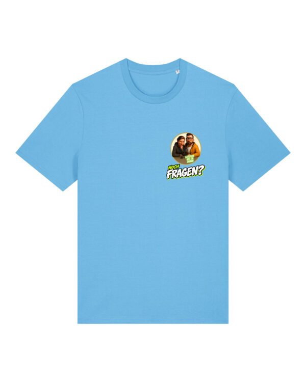 gerissen-wie-ein-lamm-comic-sm__stanley-stella-creator-2-0__aqua-blue__front-main Comic-Shirt Brustdruck | unisex, bio, OEKOTEX-100 | 🛜 GERISSEN WIE EIN LAMM