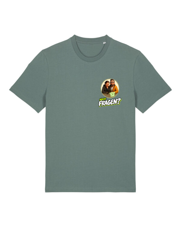 gerissen-wie-ein-lamm-comic-sm__stanley-stella-creator-2-0__green-bay__front-main Comic-Shirt Brustdruck | unisex, bio, OEKOTEX-100 | 🛜 GERISSEN WIE EIN LAMM