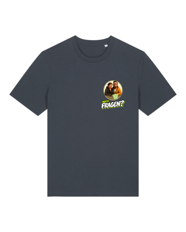 gerissen-wie-ein-lamm-comic-sm__stanley-stella-creator-2-0__india-ink-grey__front-main Comic-Shirt Brustdruck | unisex, bio, OEKOTEX-100 | 🛜 GERISSEN WIE EIN LAMM