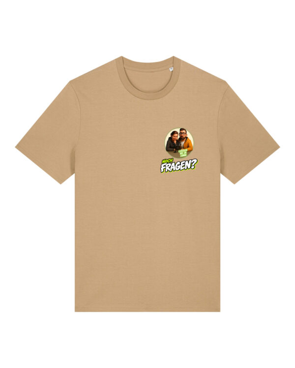 gerissen-wie-ein-lamm-comic-sm__stanley-stella-creator-2-0__latte__front-main Comic-Shirt Brustdruck | unisex, bio, OEKOTEX-100 | 🛜 GERISSEN WIE EIN LAMM