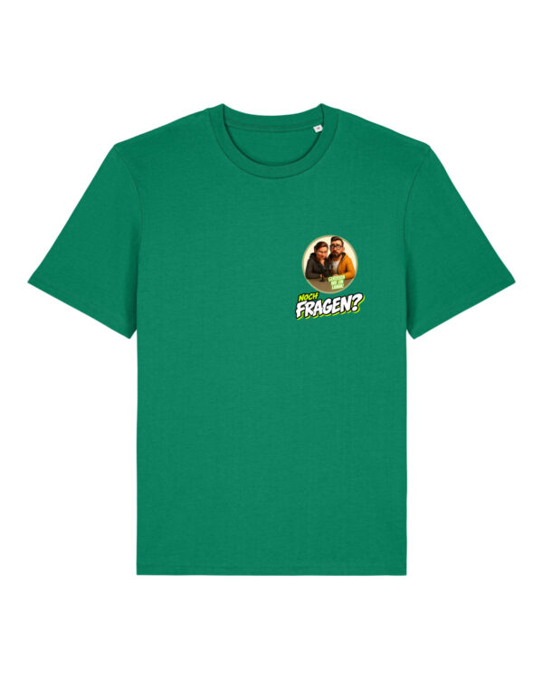 gerissen-wie-ein-lamm-comic-sm__stanley-stella-creator-2-0__verdant-green__front-main Comic-Shirt Brustdruck | unisex, bio, OEKOTEX-100 | 🛜 GERISSEN WIE EIN LAMM