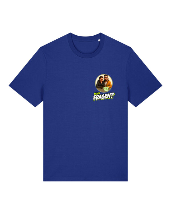 gerissen-wie-ein-lamm-comic-sm__stanley-stella-creator-2-0__worker-blue__front-main Comic-Shirt Brustdruck | unisex, bio, OEKOTEX-100 | 🛜 GERISSEN WIE EIN LAMM