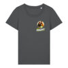 gerissen-wie-ein-lamm-comic-sm__stanley-stella-expresser-2-0__anthracite__front-main Comic-Shirt Brustdruck mit Taille | Damen, bio, OEKOTEX-100 | 🛜 GERISSEN WIE EIN LAMM