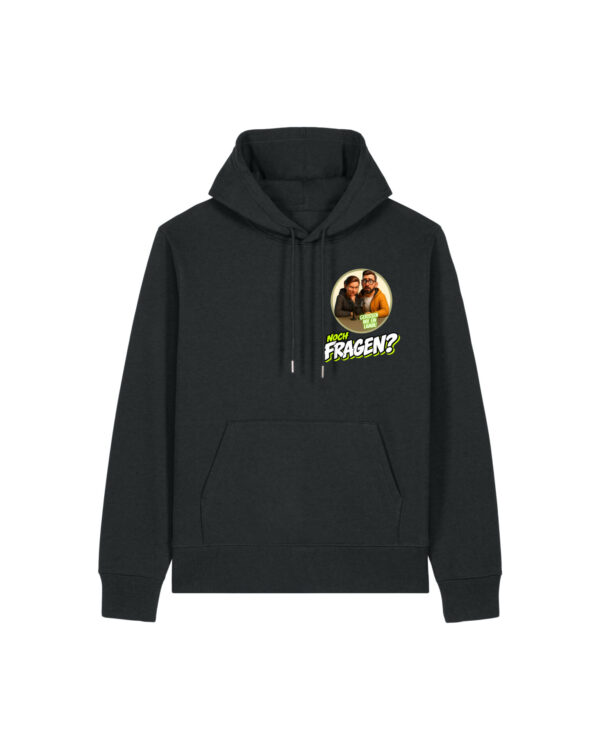 Comic-Hoodie Brustdruck | unisex, bio, recycelt | 🛜 GERISSEN WIE EIN LAMM