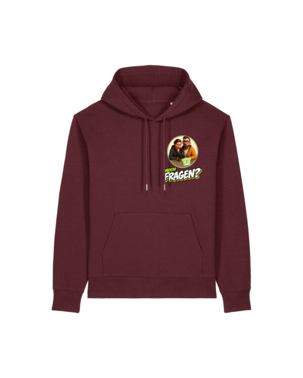 Comic-Hoodie Brustdruck | unisex, bio, recycelt | 🛜 GERISSEN WIE EIN LAMM
