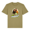 „Noch Fragen?“-Comic-Shirt | unisex, bio, OEKOTEX-100, diverse Farben | 🛜 GERISSEN WIE EIN LAMM