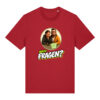 „Noch Fragen?“-Comic-Shirt | unisex, bio, OEKOTEX-100, diverse Farben | 🛜 GERISSEN WIE EIN LAMM