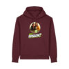gerissen-wie-ein-lamm-comic__stanley-stella-gamechanger__burgundy__front-main kuscheliger „Noch Fragen?“-Hoodie | unisex, bio | 🛜 GERISSEN WIE EIN LAMM